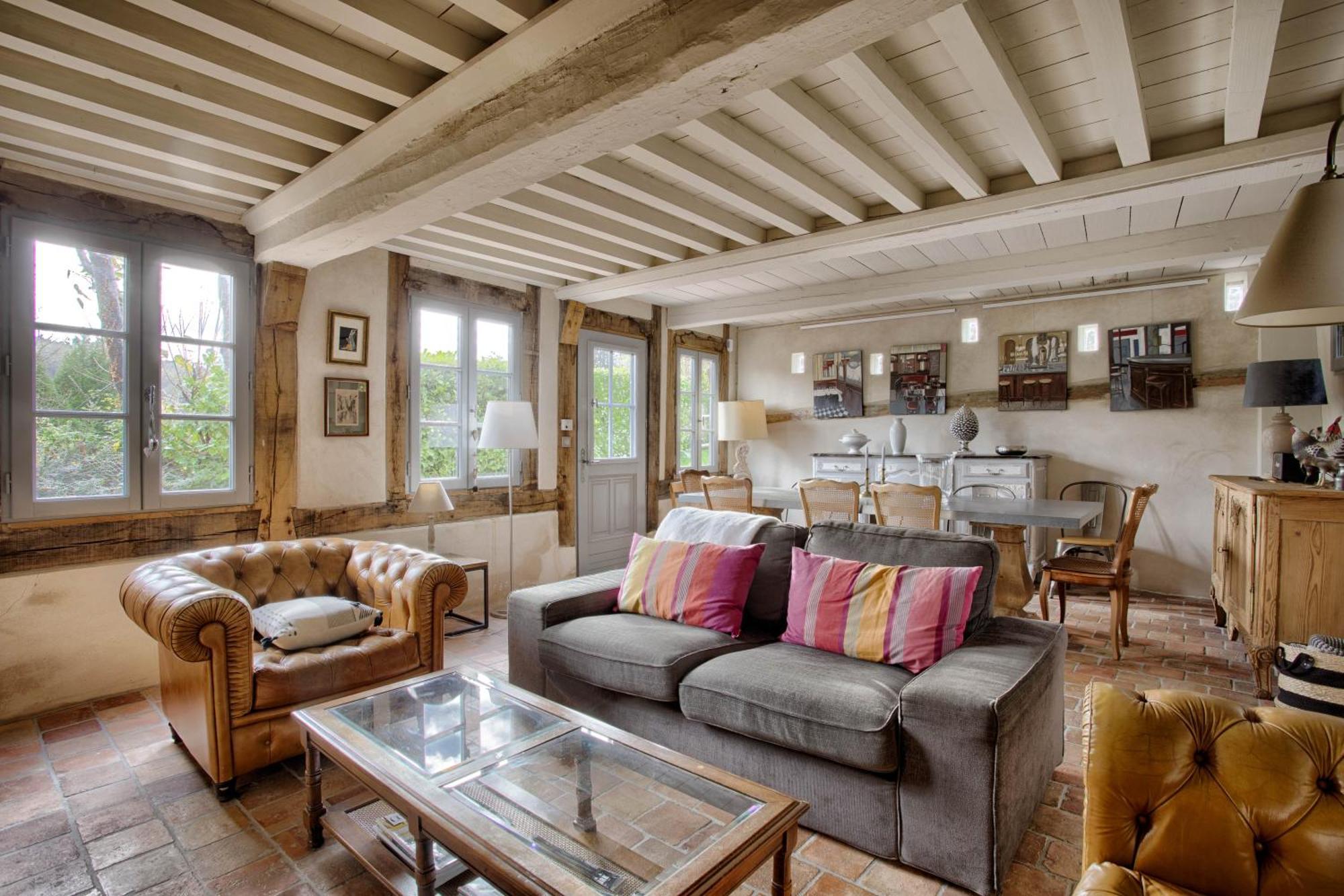 La Maison Des Muses Honfleur Bagian luar foto